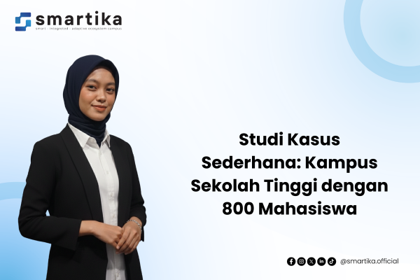 Studi Kasus Sederhana: Kampus Sekolah Tinggi dengan 800 Mahasiswa